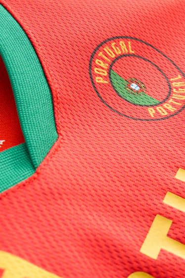 Kinder Jungen - Portugal - Kurzarmshirt - rot