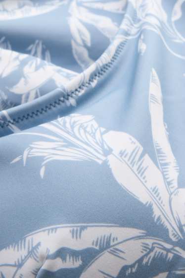 Femmes - Mini Me - Maillot de bain galbant - ampliforme - LYCRA® XTRA LIFE™ - blanc / bleu clair