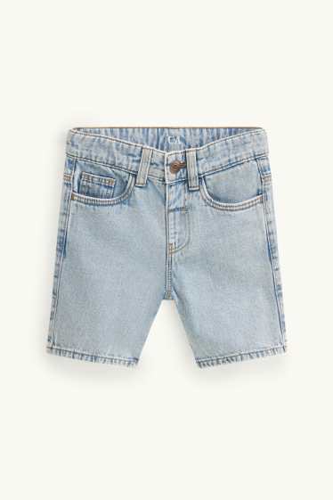 Kinder Jungen - Jeans-Shorts - hellblau