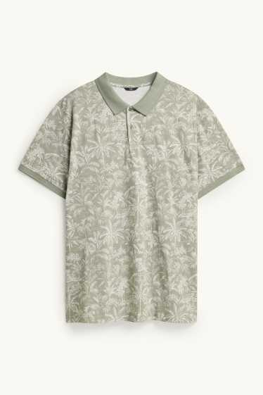 Herren - Poloshirt - Regular Fit - grün