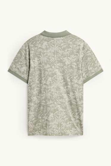 Herren - Poloshirt - Regular Fit - grün