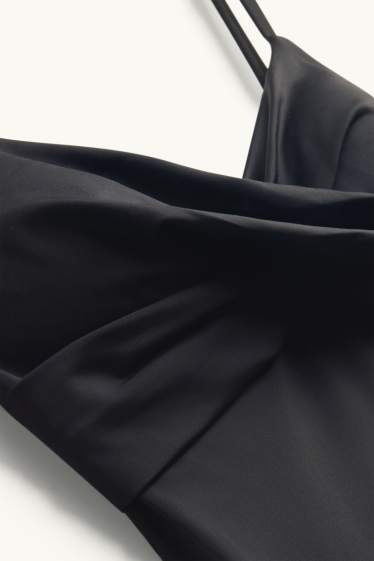 Dames - Tankinitop - voorgevormd -LYCRA® XTRA LIFE™ - zwart