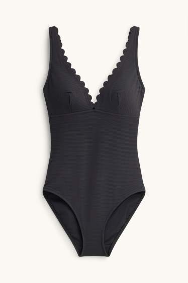 Damen - Shaping-Badeanzug - wattiert - LYCRA® XTRA LIFE™ - schwarz