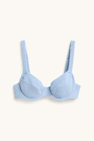Damen - Bikini-Top mit Bügel - LYCRA® XTRA LIFE™ - hellblau