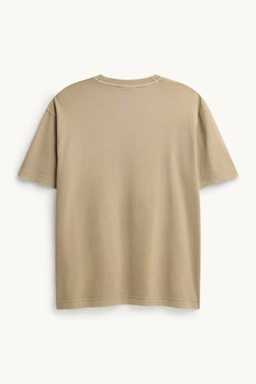 Herren - T-Shirt - Relaxed Fit - khaki