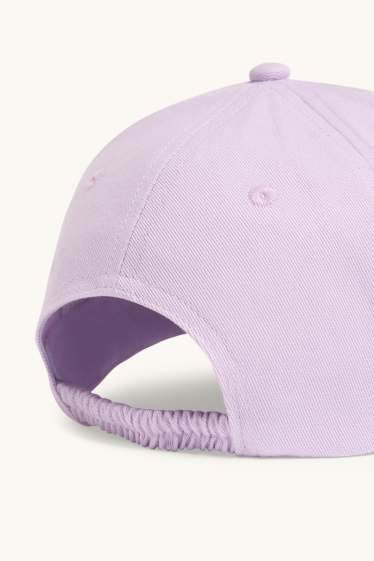 Enfants filles - Gabby et la Maison magique - casquette de baseball - effet brillant - rose