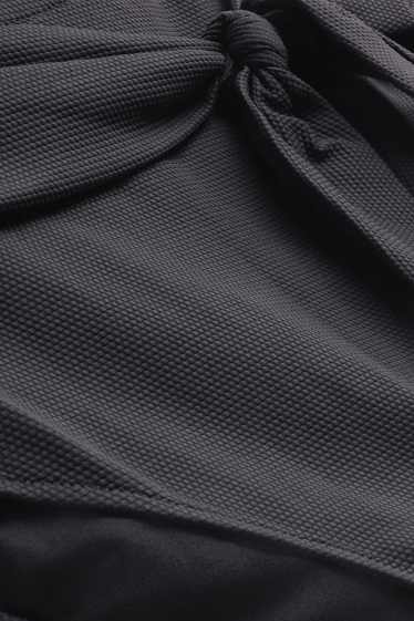 Women - Bikini bottoms - mid-rise waist - LYCRA® XTRA LIFE™ - black