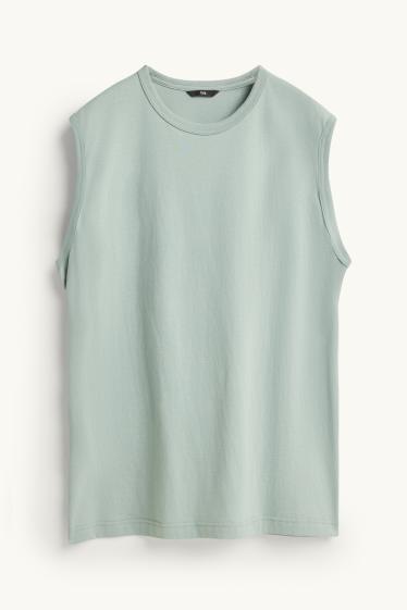 Hommes - Débardeur - vert clair
