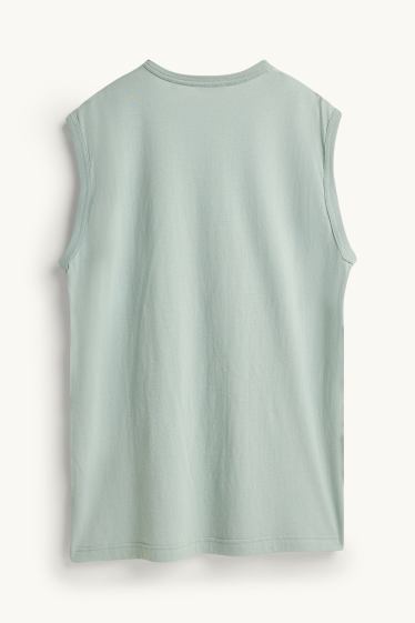 Hommes - Débardeur - vert clair