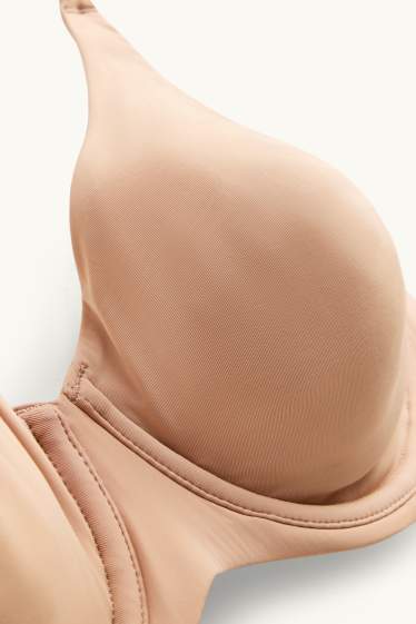 Femmes - Soutien-gorge avec armatures - FULL COVERAGE - ampliforme - beige