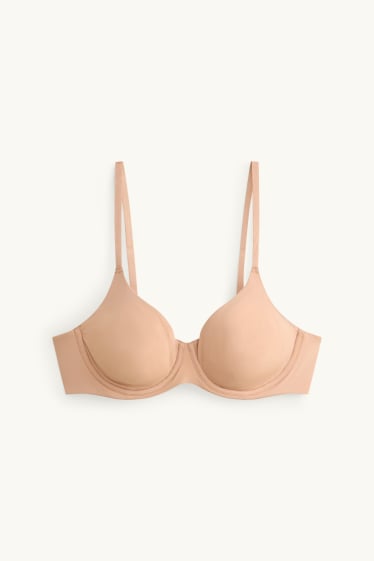 Femmes - Soutien-gorge avec armatures - FULL COVERAGE - ampliforme - beige