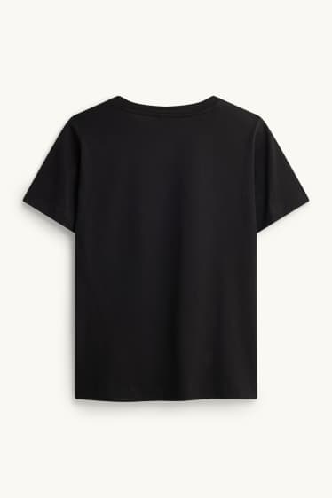 Donna - T-shirt - regular fit - nero