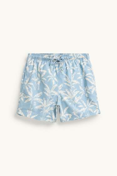 Herren - Mini Me - Herren-Badeshorts - hellblau