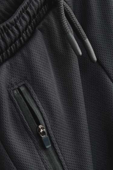 Bambini - Shorts in felpa - nero