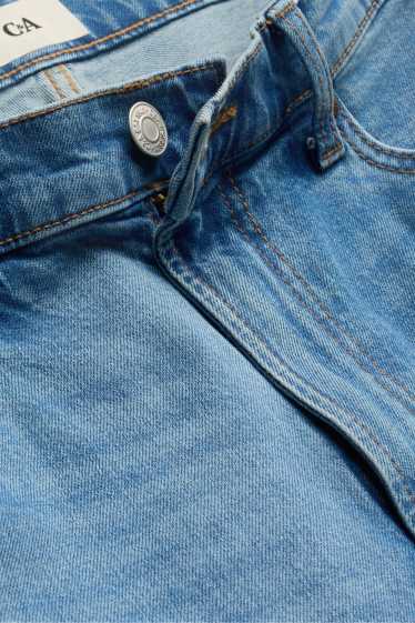 Herren - Jeans-Bermudas - jeansblau