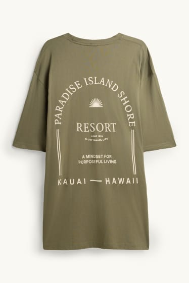 Herren - T-Shirt - Relaxed Fit - khaki