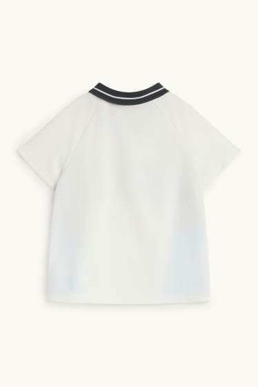 Children Boys - Polo Shirt - white