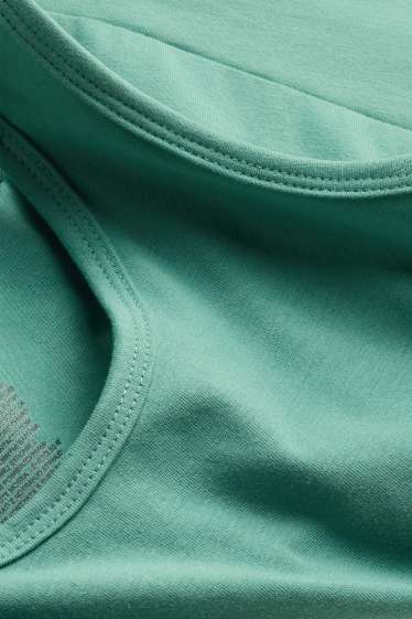 Damen - Sport-Crop-Top - grün