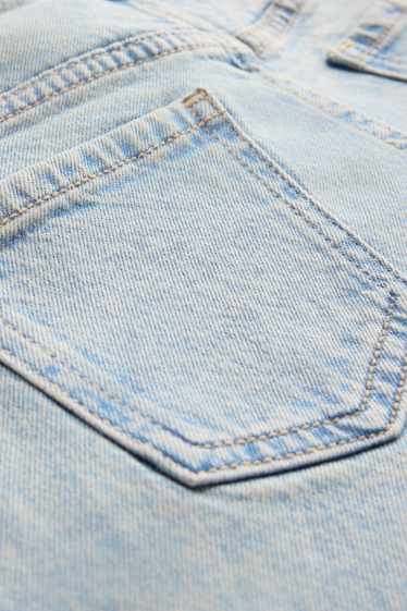 Enfants filles - Short en jean - bleu clair