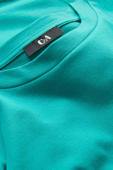 Damen - T-Shirt - Regular Fit - türkis