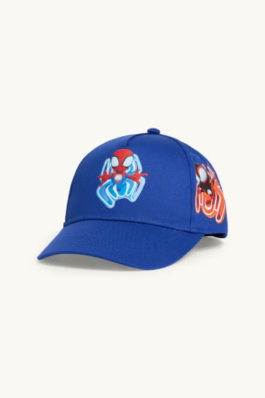 Children Boys - Spider-Man - baseball cap - blue