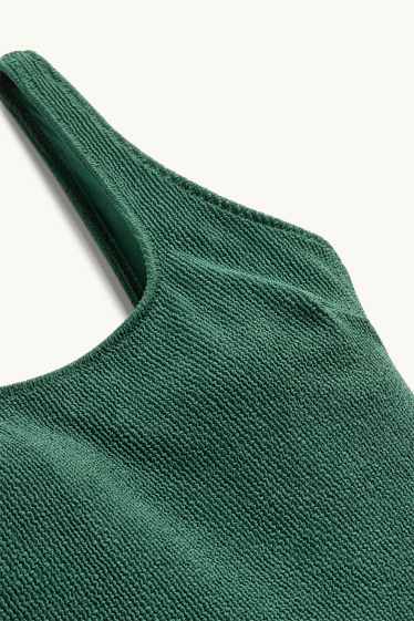 Women - Shaping swimsuit - padded - LYCRA® XTRA LIFE™ - dark green