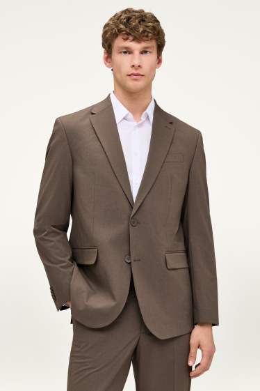 Home - Americana combinable - regular fit - marró