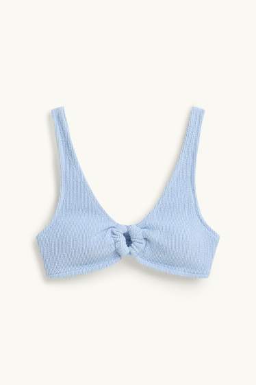 Dames - Bikinitop met beugels - voorgevormd - LYCRA® XTRA LIFE™ - lichtblauw