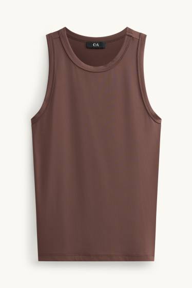 Damen - Top - braun