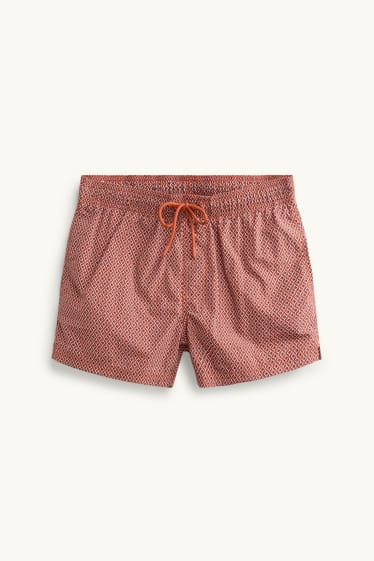 Herren - Badeshorts - orange