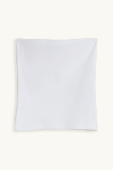Femmes - Haut bandeau court - blanc