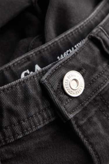 Enfants filles - Short en jean - noir