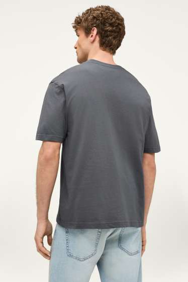 Herren - T-Shirt - Regular Fit - dunkelgrau