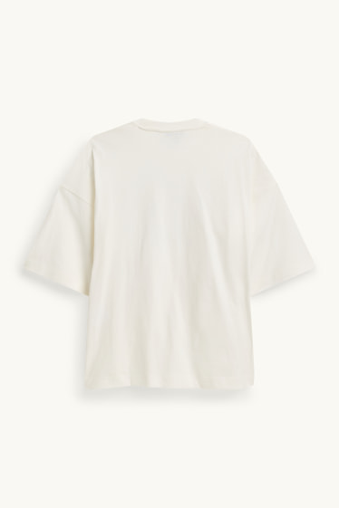 Donna - T-shirt - regular fit - bianco