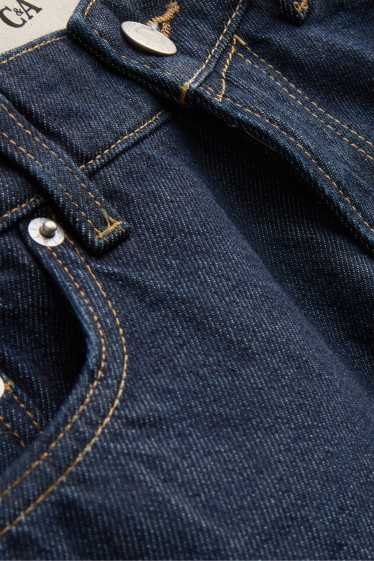 Femmes - Bermudas en jean - mid waist - bleu foncé