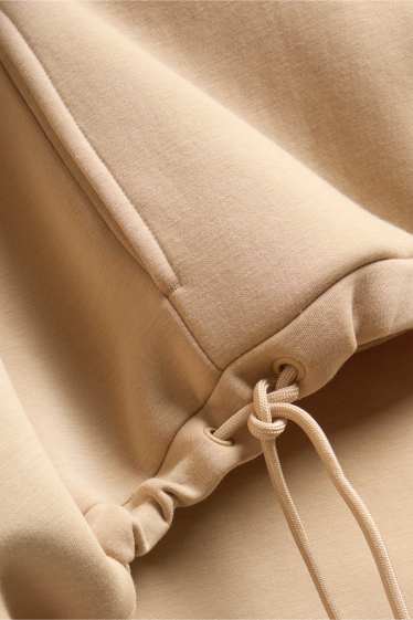 Damen - Sweatweste - beige