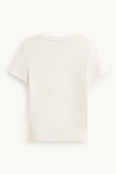 Dames - T-shirt - regular fit - wit