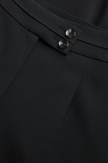 Mujer - Bermuda - mid waist - negro