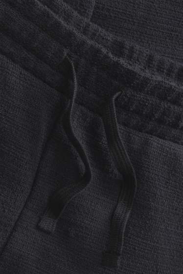 Heren - Short - met structuur - zwart