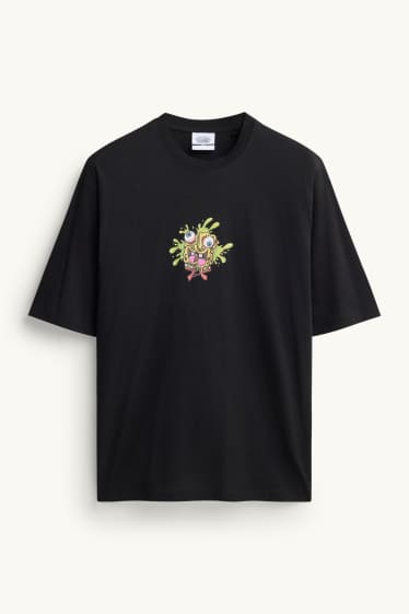 Herren - Poloshirt - Regular Fit - strukturiert - schwarz