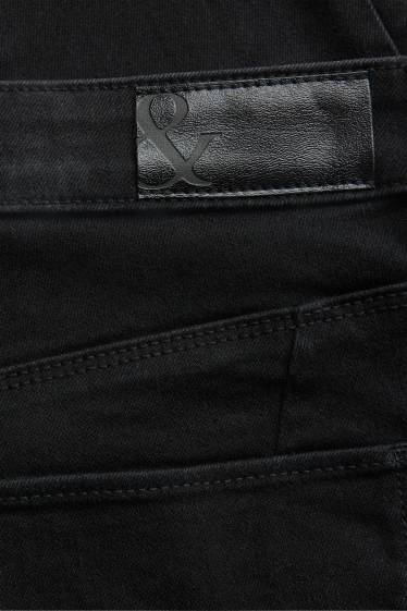 Femmes - Skinny jean - mid waist - shaping jean - noir