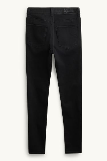 Femmes - Skinny jean - mid waist - shaping jean - noir
