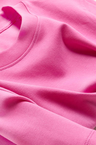 Damen - T-Shirt - Slim Fit - pink