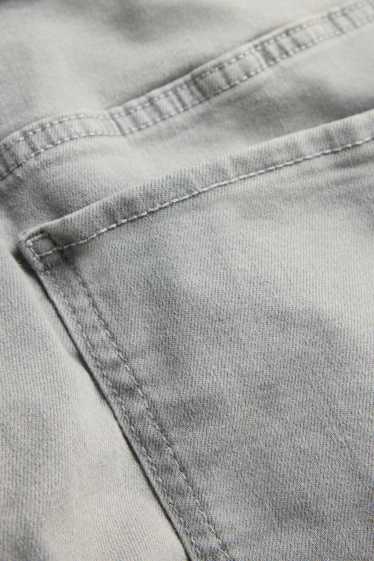 Home - Texans curts - slim fit - texà gris