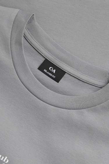 Herren - T-Shirt - Relaxed Fit - grau