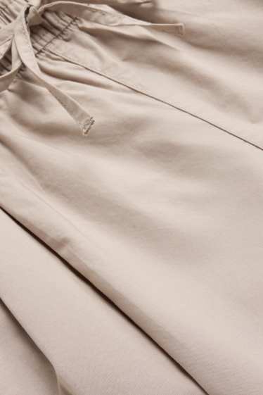 Damen - Shorts - Mid Waist - beige