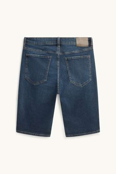 Herren - Jeans-Shorts - dunkelblau