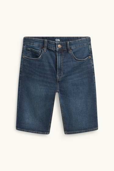 Herren - Jeans-Shorts - dunkelblau