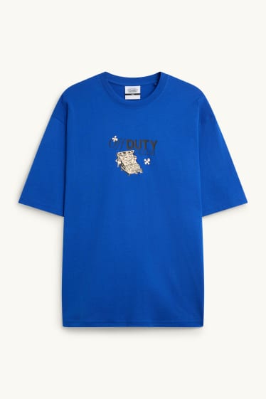 Home - Samarreta de màniga curta - relaxed fit - Bob Esponja - blau