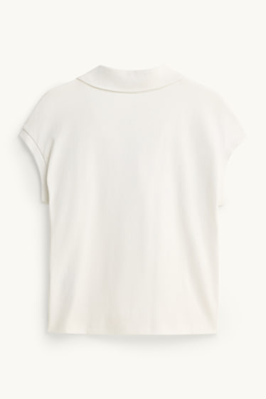 Dames - Poloshirt - wit